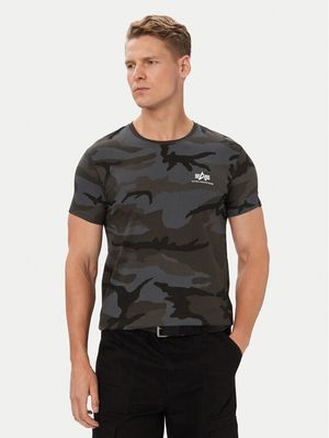 T-shirt męski na lato Alpha Industries ze sklepu: MODIVO w kategorii: T-shirty męskie - zdjęcie WP-EBWP-BKLVO-LN0_0000208180573