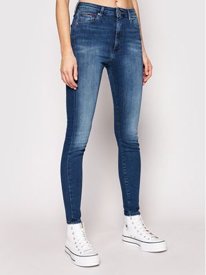 Jeansy damskie na jesień Tommy Jeans ze sklepu: MODIVO w kategorii: Jeansy damskie - zdjęcie WP-EBWP-BKLVO-LN0_0000208378253