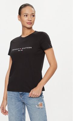 Bluzka damska na lato Tommy Hilfiger ze sklepu: MODIVO w kategorii: Bluzki damskie - zdjęcie WP-EBWP-BKLVO-LN0_0000208433938