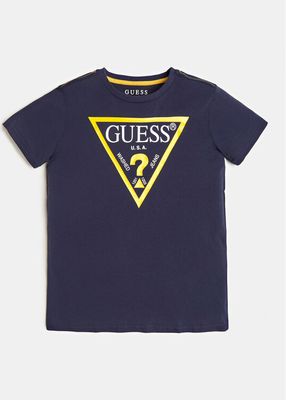T-shirt chłopięce młodzieżowy Guess ze sklepu: MODIVO w kategorii: T-shirty chłopięce - zdjęcie WP-EBWP-BKLVO-LN0_0000208524124