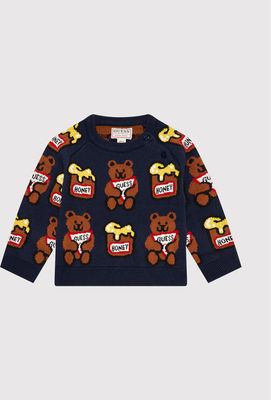 Guess - Sweter chłopięcy w stylu młodzieżowym ze sklepu: MODIVO w kategorii: Swetry chłopięce - zdjęcie WP-EBWP-BKLVO-LN0_0000208525275