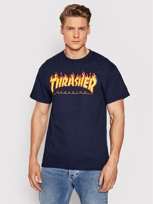 T-shirt męski na lato Thrasher ze sklepu: MODIVO w kategorii: T-shirty męskie - zdjęcie WP-EBWP-BKLVO-LN0_0000208547277