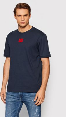 T-shirt męski na lato HUGO ze sklepu: MODIVO w kategorii: T-shirty męskie - zdjęcie WP-EBWP-BKLVO-LN0_0000208788748