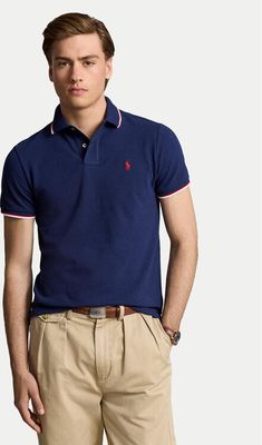 T-shirt męski na lato Polo Ralph Lauren ze sklepu: MODIVO w kategorii: T-shirty męskie - zdjęcie WP-EBWP-BKLVO-LN0_0000208877848