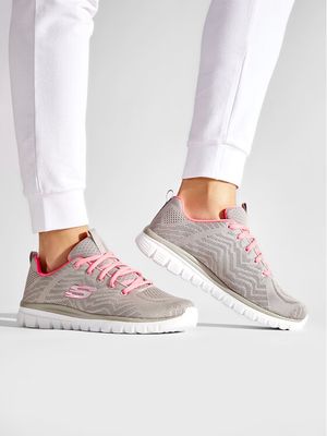 Buty sportowe damskie na wiosnę Skechers ze sklepu: MODIVO w kategorii: Buty sportowe damskie - zdjęcie WP-EBWP-BKLVO-LN0_0000209074604