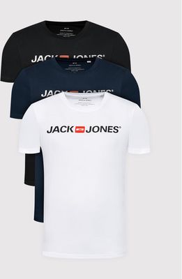 T-shirt męski na lato Jack & Jones ze sklepu: MODIVO w kategorii: T-shirty męskie - zdjęcie WP-EBWP-BKLVO-LN0_0000209075861