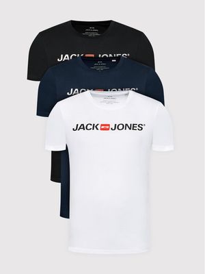 T-shirt męski na lato Jack & Jones ze sklepu: MODIVO w kategorii: T-shirty męskie - zdjęcie WP-EBWP-BKLVO-LN0_0000209075861