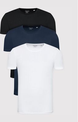 T-shirt męski na lato Jack & Jones ze sklepu: MODIVO w kategorii: T-shirty męskie - zdjęcie WP-EBWP-BKLVO-LN0_0000209075878
