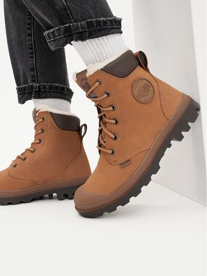 Buty zimowe męskie na zimę Palladium ze sklepu: MODIVO w kategorii: Buty zimowe męskie - zdjęcie WP-EBWP-BKLVO-LN0_0000209131369