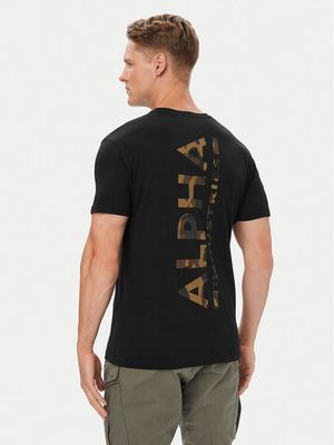 T-shirt męski na lato Alpha Industries ze sklepu: MODIVO w kategorii: T-shirty męskie - zdjęcie WP-EBWP-BKLVO-LN0_0000209174489
