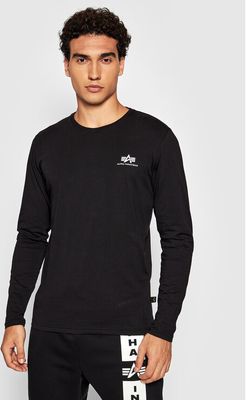 T-shirt męski na jesień Alpha Industries ze sklepu: MODIVO w kategorii: T-shirty męskie - zdjęcie WP-EBWP-BKLVO-LN0_0000209175516