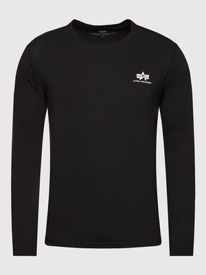 T-shirt męski na jesień Alpha Industries ze sklepu: MODIVO w kategorii: T-shirty męskie - zdjęcie WP-EBWP-BKLVO-LN0_0000209175516