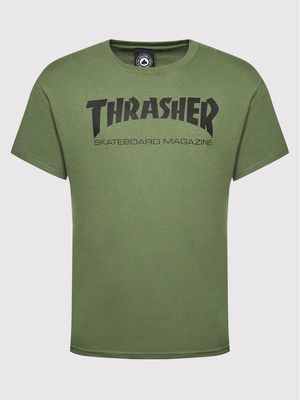 T-shirt męski na lato Thrasher ze sklepu: MODIVO w kategorii: T-shirty męskie - zdjęcie WP-EBWP-BKLVO-LN0_0000209182569