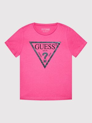 Bluzka dziewczęca na lato Guess ze sklepu: MODIVO w kategorii: Bluzki dziewczęce - zdjęcie WP-EBWP-BKLVO-LN0_0000209587906