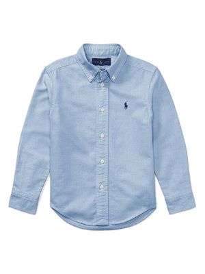 Koszula chłopięca na lato casualowy Polo Ralph Lauren ze sklepu: MODIVO w kategorii: Koszule chłopięce - zdjęcie WP-EBWP-BKLVO-LN0_0000209740967