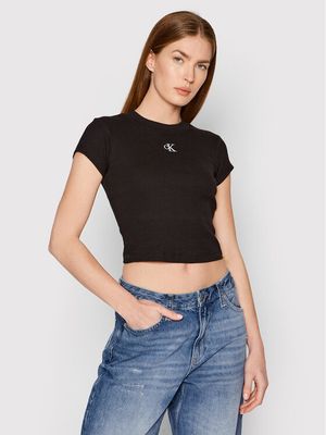 Bluzka damska letnia Calvin Klein Jeans ze sklepu: MODIVO w kategorii: Bluzki damskie - zdjęcie WP-EBWP-BKLVO-LN0_0000209980332