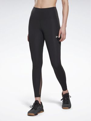 Reebok - Spodnie damskie na wiosnę ze sklepu: MODIVO w kategorii: Spodnie damskie - zdjęcie WP-EBWP-BKLVO-LN0_0000209984224
