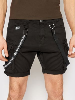Spodenki męskie casual Alpha Industries ze sklepu: MODIVO w kategorii: Spodenki męskie - zdjęcie WP-EBWP-BKLVO-LN0_0000300076859