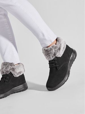 Botki na jesień Skechers ze sklepu: MODIVO w kategorii: Botki - zdjęcie WP-EBWP-BKLVO-LN0_0000300255117