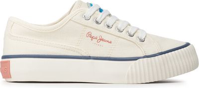 Trampki dziecięce wiosenne Pepe Jeans ze sklepu: MODIVO w kategorii: Trampki dziecięce - zdjęcie WP-EBWP-BKLVO-LN0_0000300290927