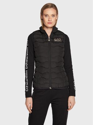 Kamizelka damska jesienna EA7 Emporio Armani ze sklepu: MODIVO w kategorii: Kamizelki damskie - zdjęcie WP-EBWP-BKLVO-LN0_0000300310304