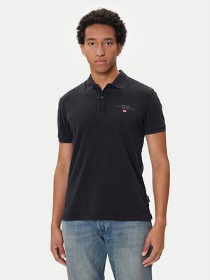 T-shirt męski na lato Napapijri ze sklepu: MODIVO w kategorii: T-shirty męskie - zdjęcie WP-EBWP-BKLVO-LN0_0000300338087