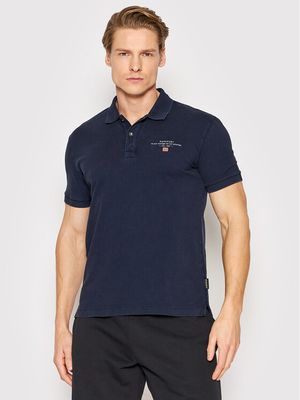 T-shirt męski na lato Napapijri ze sklepu: MODIVO w kategorii: T-shirty męskie - zdjęcie WP-EBWP-BKLVO-LN0_0000300338094