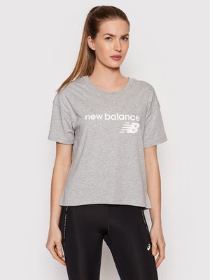 Bluzka damska na lato New Balance ze sklepu: MODIVO w kategorii: Bluzki damskie - zdjęcie WP-EBWP-BKLVO-LN0_0000300453001