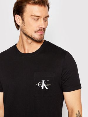 T-shirt męski na lato Calvin Klein Jeans ze sklepu: MODIVO w kategorii: T-shirty męskie - zdjęcie WP-EBWP-BKLVO-LN0_0000300604458