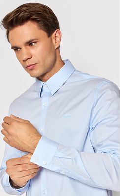 Koszula męska casualowa Guess ze sklepu: MODIVO w kategorii: Koszule męskie - zdjęcie WP-EBWP-BKLVO-LN0_0000300758342