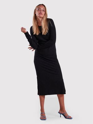 Sukienka casual jesienna Pieces ze sklepu: MODIVO w kategorii: Sukienki - zdjęcie WP-EBWP-BKLVO-LN0_0000300821909