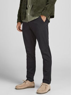Spodnie męskie na jesień Jack & Jones ze sklepu: MODIVO w kategorii: Spodnie męskie - zdjęcie WP-EBWP-BKLVO-LN0_0000300893951