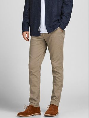 Spodnie męskie na jesień Jack & Jones ze sklepu: MODIVO w kategorii: Spodnie męskie - zdjęcie WP-EBWP-BKLVO-LN0_0000300893975