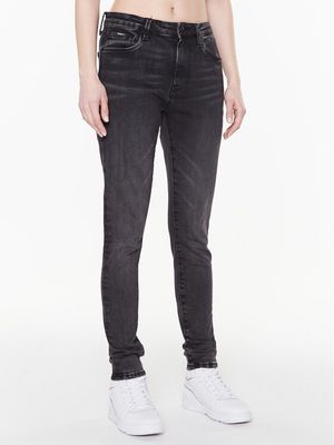Jeansy damskie jesienne Pepe Jeans ze sklepu: MODIVO w kategorii: Jeansy damskie - zdjęcie WP-EBWP-BKLVO-LN0_0000300991701