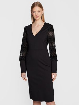 Sukienka elegancka Twinset ze sklepu: MODIVO w kategorii: Sukienki - zdjęcie WP-EBWP-BKLVO-LN0_0000301050186