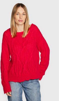 Sweter damski jesienny Twinset ze sklepu: MODIVO w kategorii: Swetry damskie - zdjęcie WP-EBWP-BKLVO-LN0_0000301051497