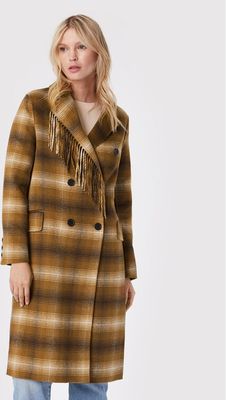 Twinset - Płaszcz damski ze sklepu: MODIVO w kategorii: Płaszcze damskie - zdjęcie WP-EBWP-BKLVO-LN0_0000301053965