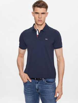 T-shirt męski na wiosnę Tommy Jeans ze sklepu: MODIVO w kategorii: T-shirty męskie - zdjęcie WP-EBWP-BKLVO-LN0_0000301147404