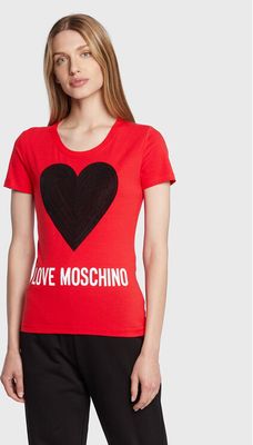 Bluzka damska na lato Love Moschino ze sklepu: MODIVO w kategorii: Bluzki damskie - zdjęcie WP-EBWP-BKLVO-LN0_0000301352129