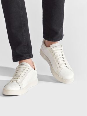 Emporio Armani - Trampki męskie ze sklepu: MODIVO w kategorii: Trampki męskie - zdjęcie WP-EBWP-BKLVO-LN0_0000301411314