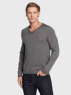 BOSS - Sweter męski na zimę ze sklepu: MODIVO w kategorii: Swetry męskie - zdjęcie WP-EBWP-BKLVO-LN0_0000301461425