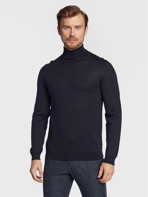 BOSS - Sweter męski na wiosnę ze sklepu: MODIVO w kategorii: Swetry męskie - zdjęcie WP-EBWP-BKLVO-LN0_0000301461470