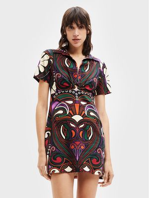 Sukienka casual Desigual ze sklepu: MODIVO w kategorii: Sukienki - zdjęcie WP-EBWP-BKLVO-LN0_0000301492740