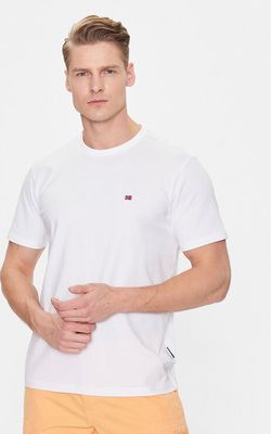 Napapijri - T-shirt męski w sportowym stylu ze sklepu: MODIVO w kategorii: T-shirty męskie - zdjęcie WP-EBWP-BKLVO-LN0_0000301568674