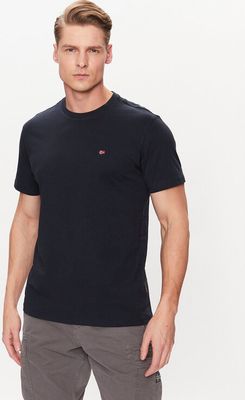 T-shirt męski na lato Napapijri ze sklepu: MODIVO w kategorii: T-shirty męskie - zdjęcie WP-EBWP-BKLVO-LN0_0000301568759