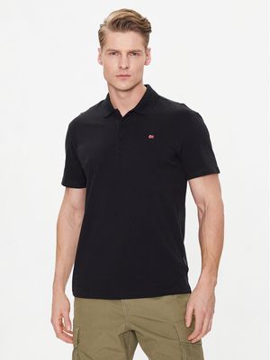 T-shirt męski letni Napapijri ze sklepu: MODIVO w kategorii: T-shirty męskie - zdjęcie WP-EBWP-BKLVO-LN0_0000301569084