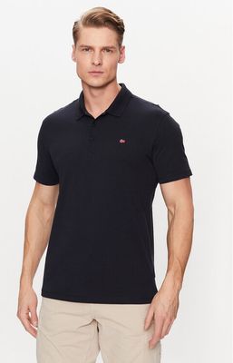 T-shirt męski letni Napapijri ze sklepu: MODIVO w kategorii: T-shirty męskie - zdjęcie WP-EBWP-BKLVO-LN0_0000301569121