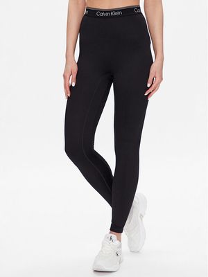 Calvin Klein Performance - Spodnie damskie na lato ze sklepu: MODIVO w kategorii: Spodnie damskie - zdjęcie WP-EBWP-BKLVO-LN0_0000301575603