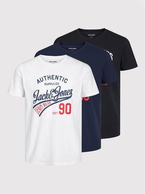 T-shirt męski na lato Jack & Jones ze sklepu: MODIVO w kategorii: T-shirty męskie - zdjęcie WP-EBWP-BKLVO-LN0_0000301673002