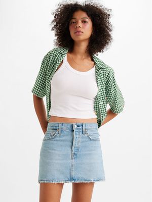 Spódnica w stylu klasycznym Levi's® ze sklepu: MODIVO w kategorii: Spódnice - zdjęcie WP-EBWP-BKLVO-LN0_0000301836032